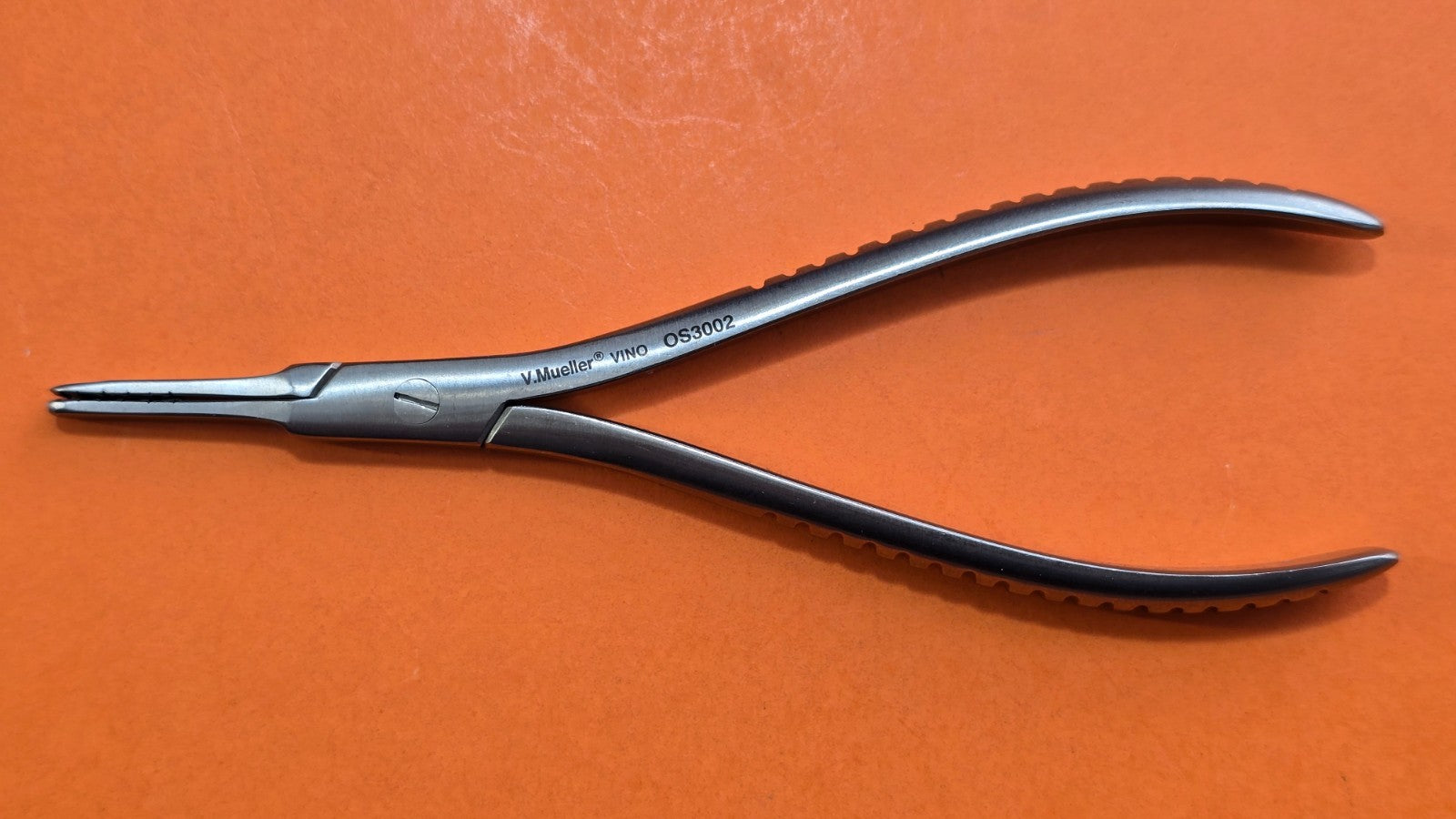 V. Mueller OS3002 Surgical Platypus Nail Removing Forceps 5" Serrated Jaws