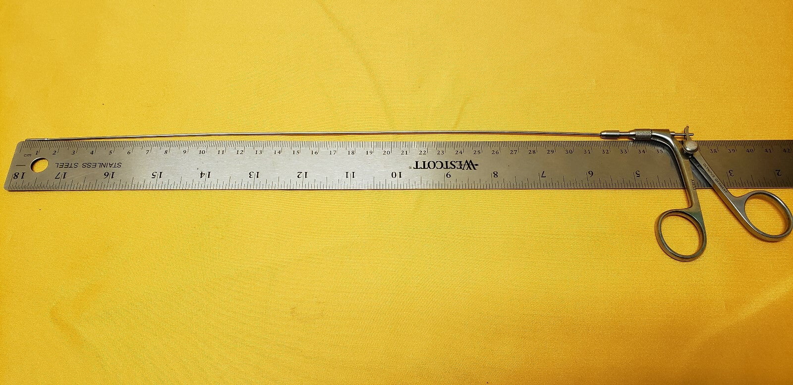 OLYMPUS A4633 Surgical Laparoscopic 7Fr Semi-Rigid Biopsy Forceps Cup Jaw,