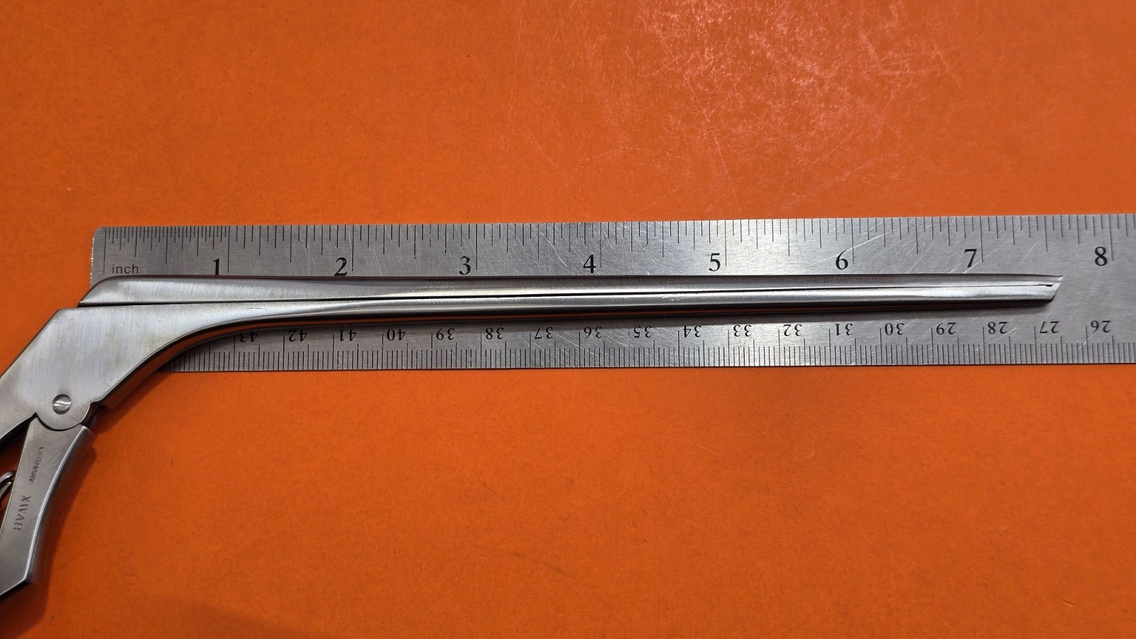V.Mueller NL4271-083 Orthopedic Kerrison Rongeurs 8" shaft 3mm 40* Degree