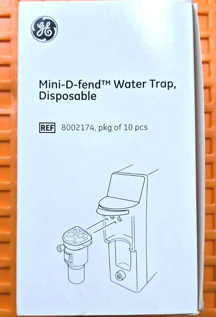 GE 8002174 Mini D Fend Water Trap Box of 10-pcs