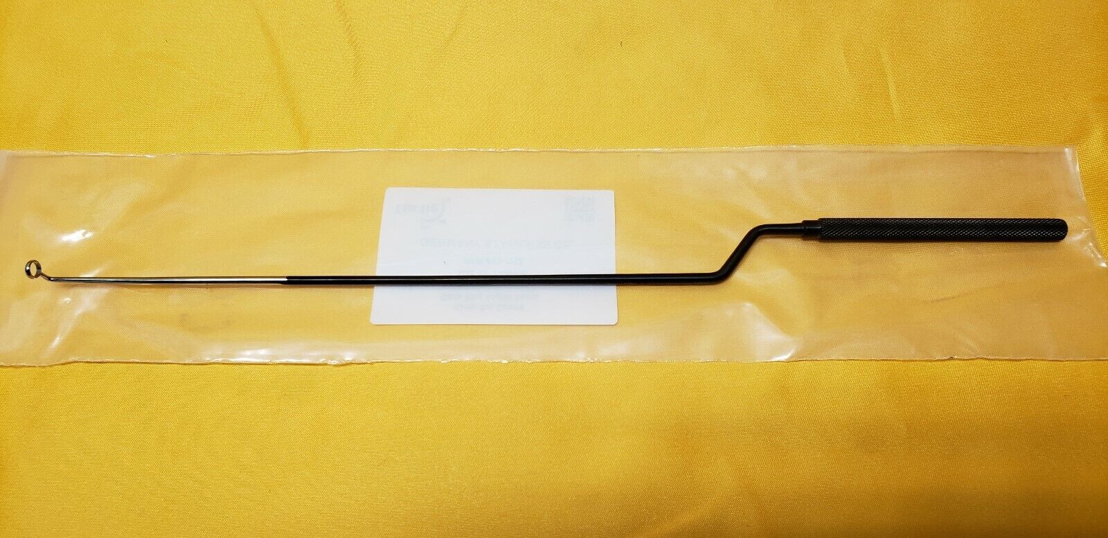 67-7152 Orthopedic Neuro Opti-Length Hardy Curette 5mm Ring Bayonet 330mm