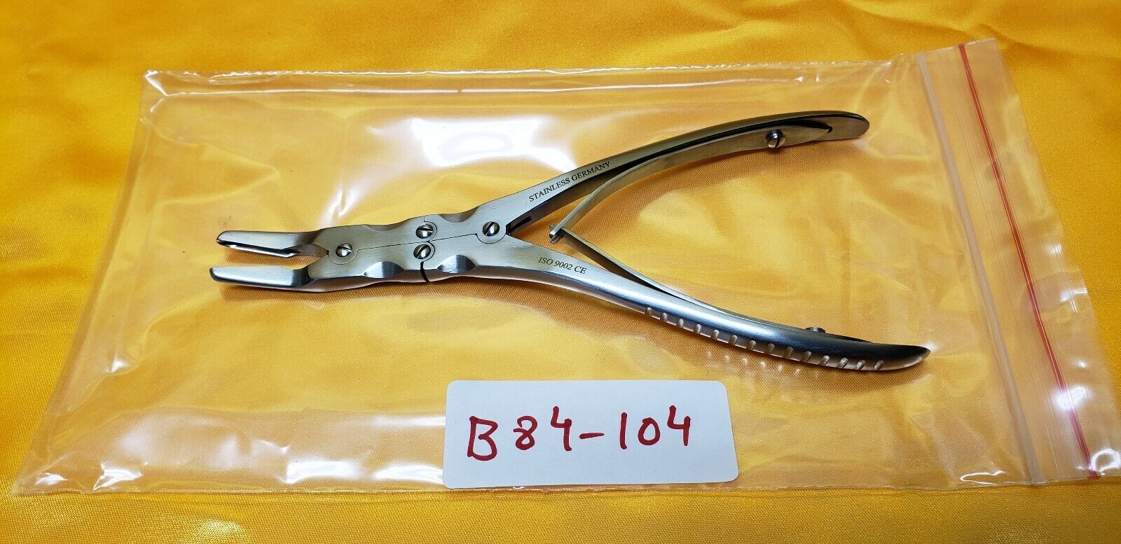 BEYER Rongeur Orthopedic 7" Slightly Curved Jaws & Shanks 3.5mm wide.