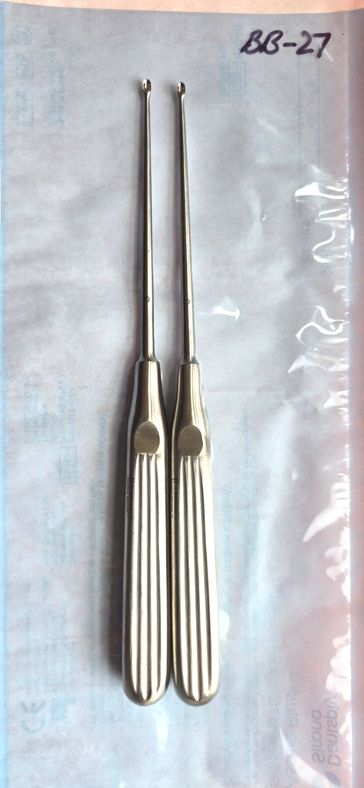 König Surgical Lemert Curette Size 0 Straight, 8" REF: MDS 3249010
