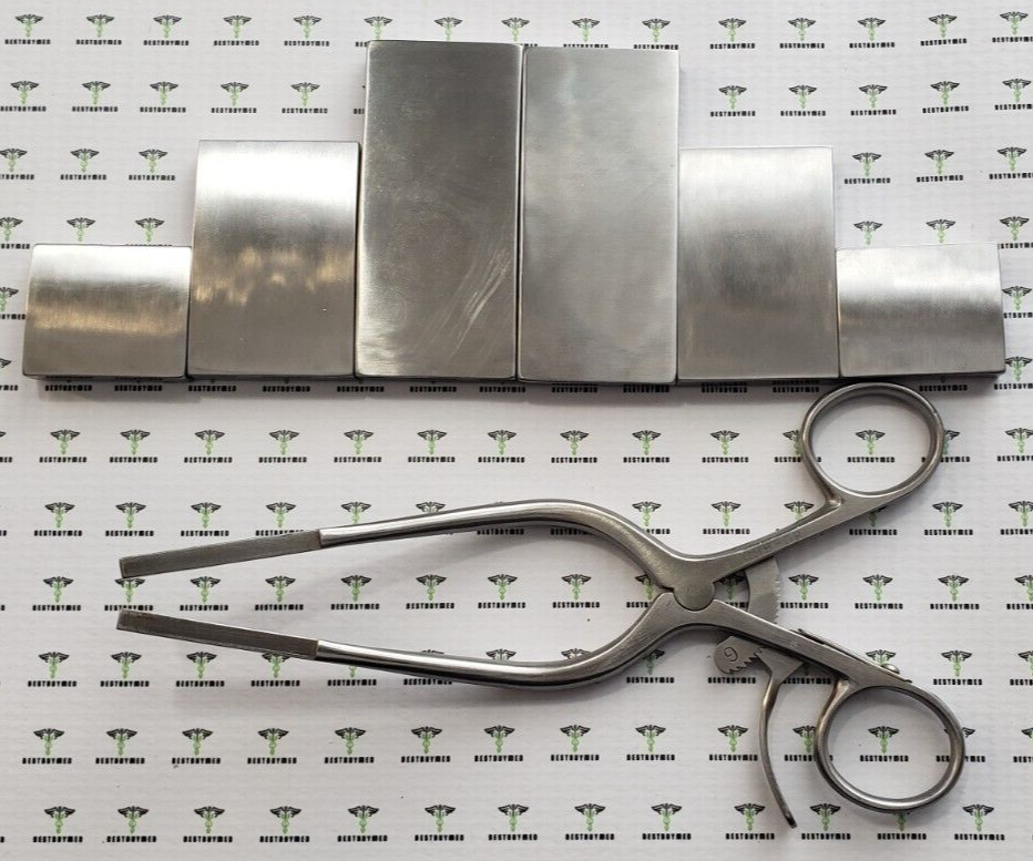 Codman 50-8015 Surgical Garrett Peripheral Vascular Retractor & 6-Blades