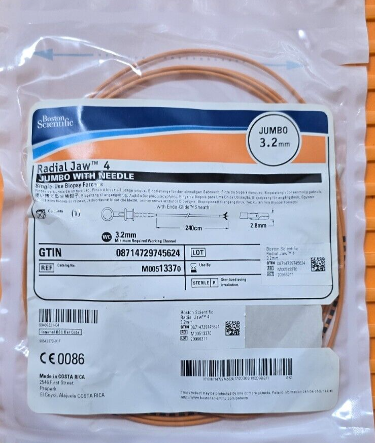 Boston Scientific Biopsy Forceps Radial Jaw 3.2mm x 240mm
