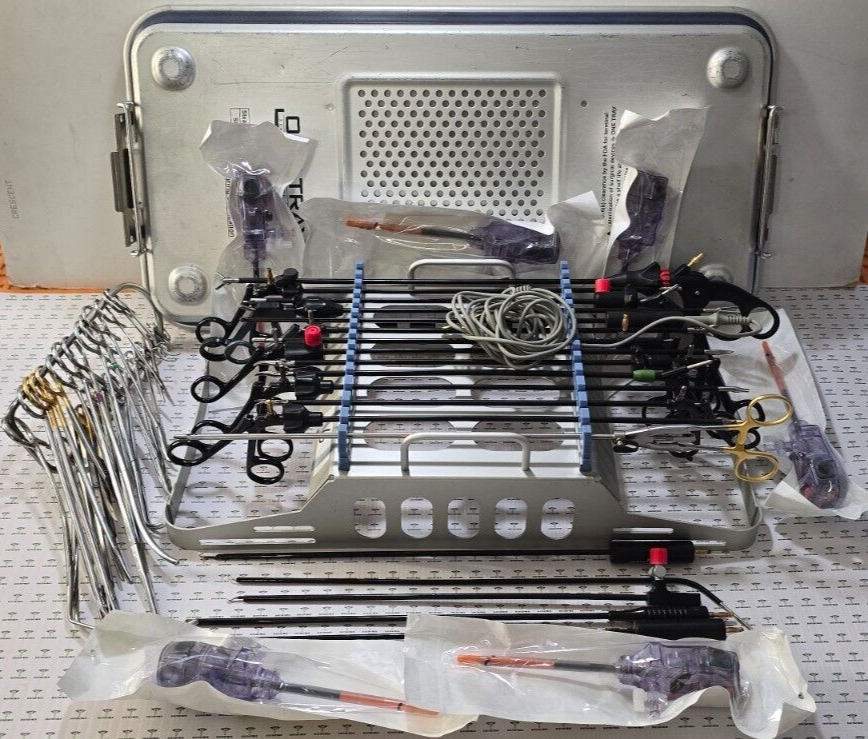 Jarit / Stryker Laparoscopic Instrument 5mmx35cm Set of 20 with Tray