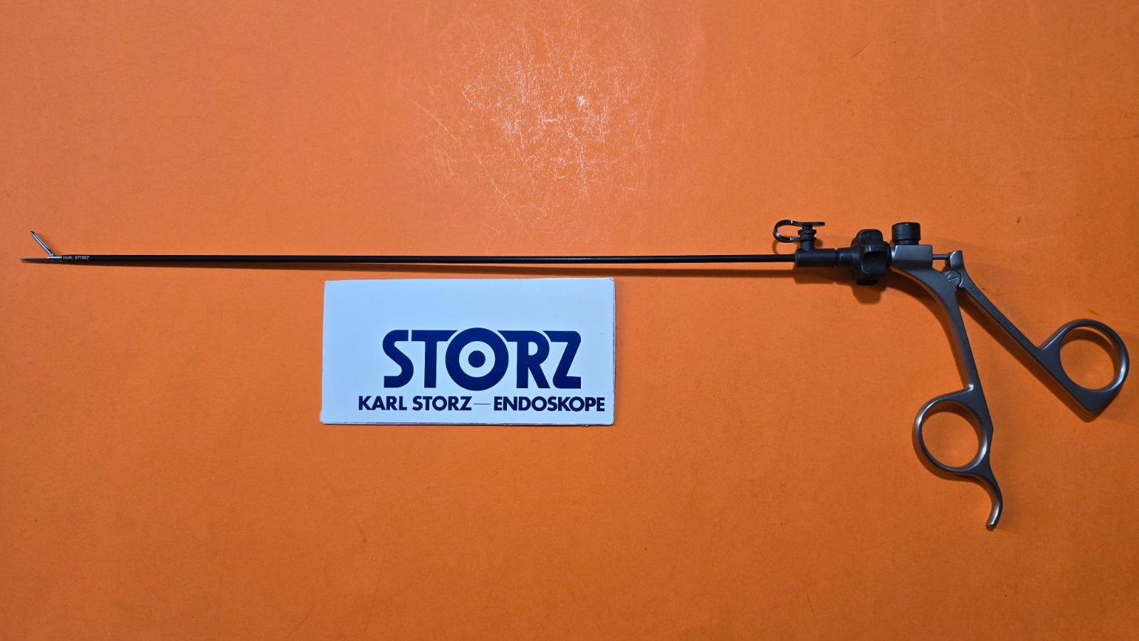 Karl Storz Grasping Forceps 3.5mm x 33cm Fenestrated Jaws 33131 Handle