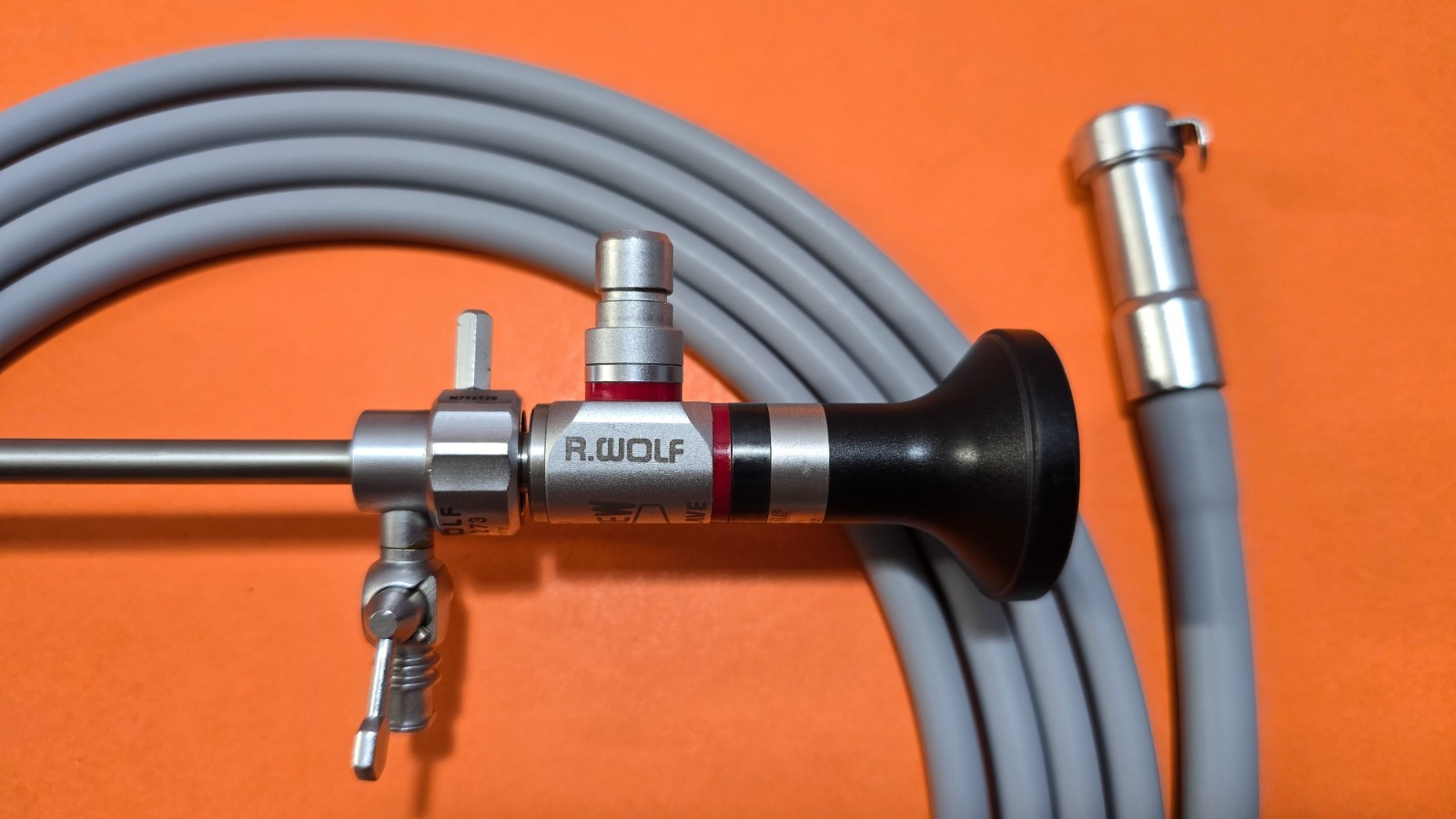 R.Wolf 8885.433 Arthroscope 4mm x 25* x17cm, Sheath & Fiber Optic Cable 8095.05