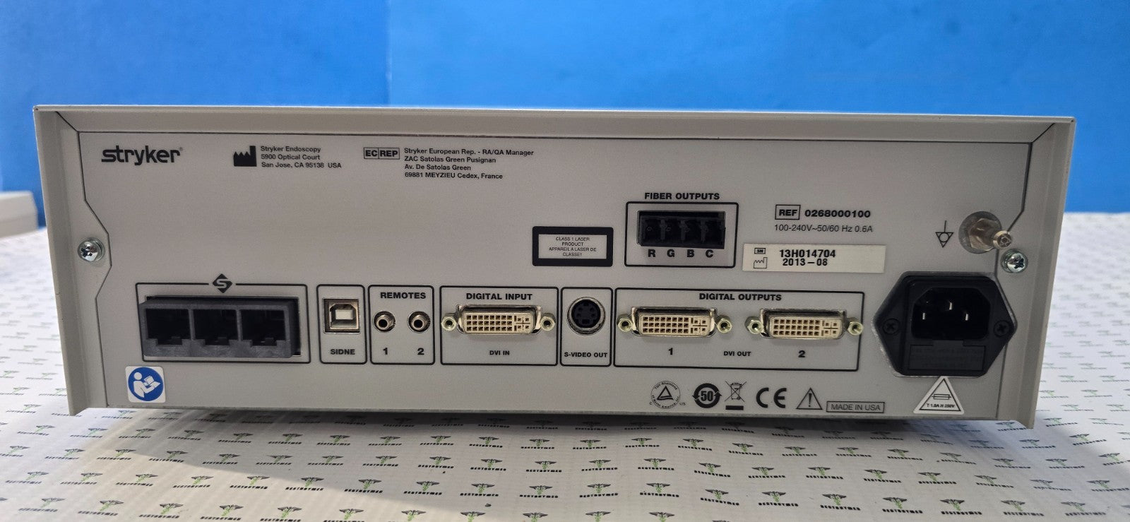Stryker 0502110-145 Articulating Laparoscope 5mm x 0* & HD Control Unit