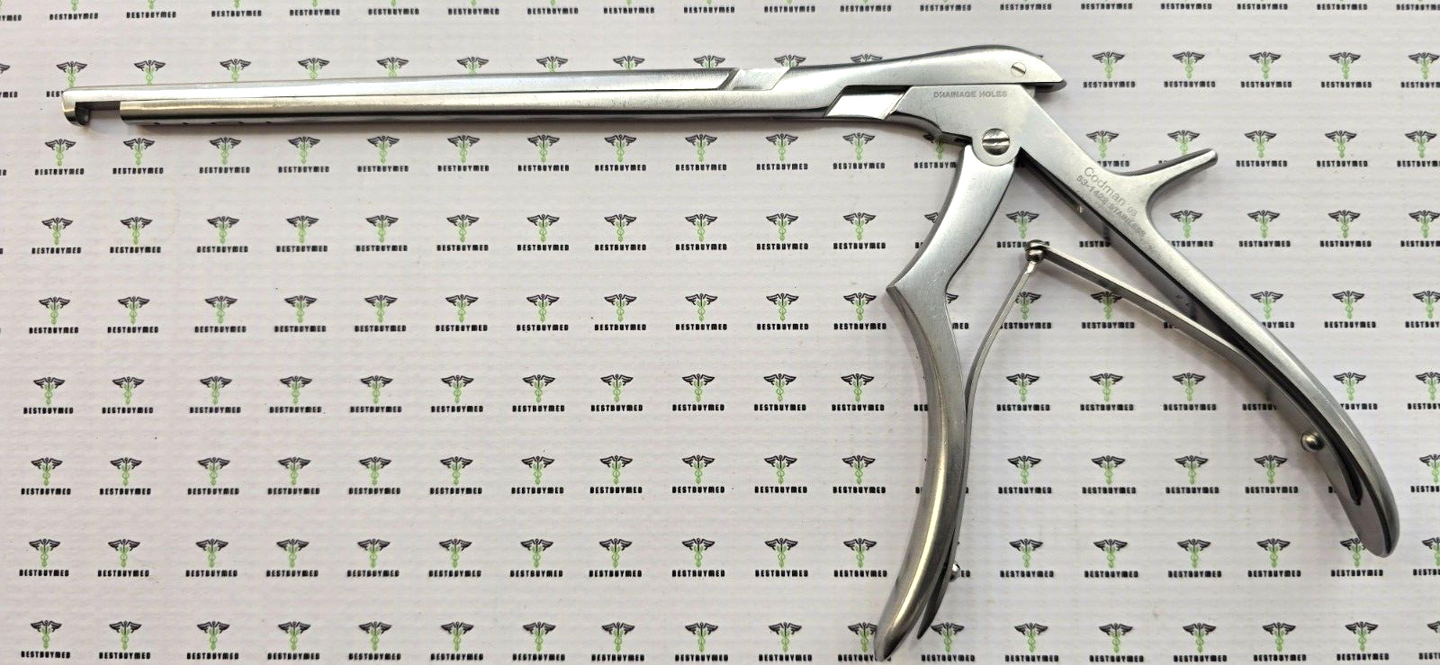 Codman 53-1422 Surgical Kerrison Rongeur 8" x 90 Degree 5mm Down Bite