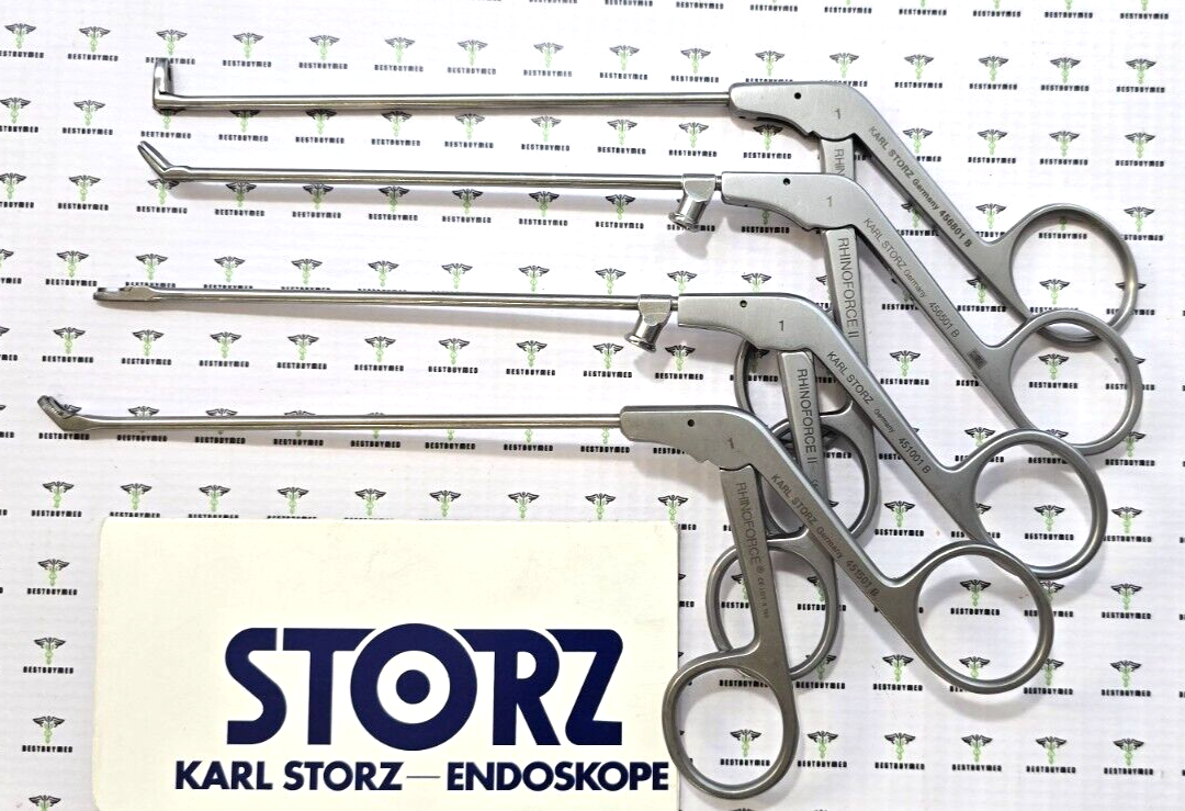 Karl Storz Surgical RHINOFORCE Forceps Set of 4 Instruments