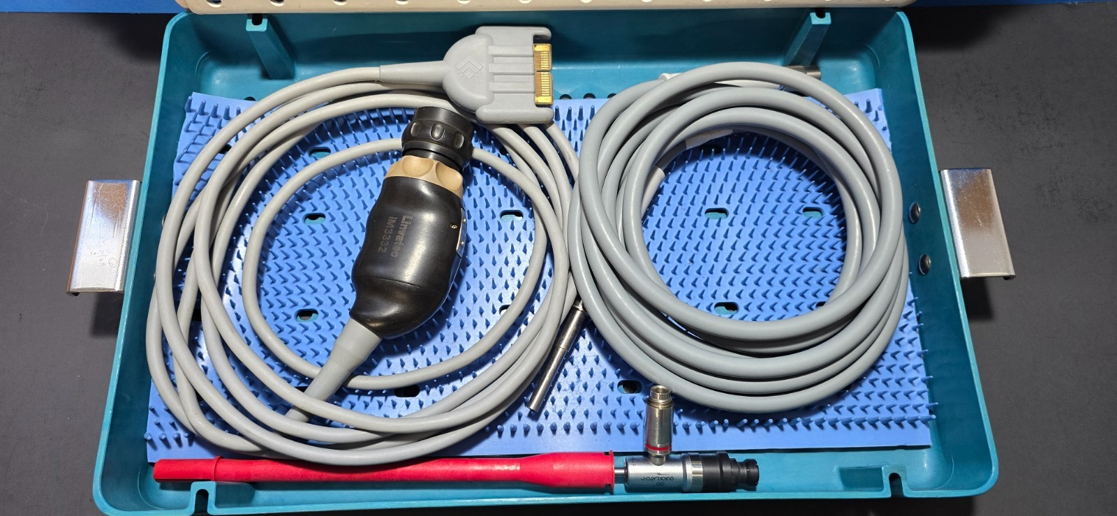 Conmed Linvatec IM3332 Camera, QL4301 Arthroscope 4mmx30° Degree & Fiber Cable
