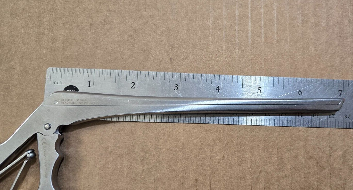 Codman Surgical Kerrison Rongeur 5mm 40 Degree 7" Shaft W- Drainage Holes