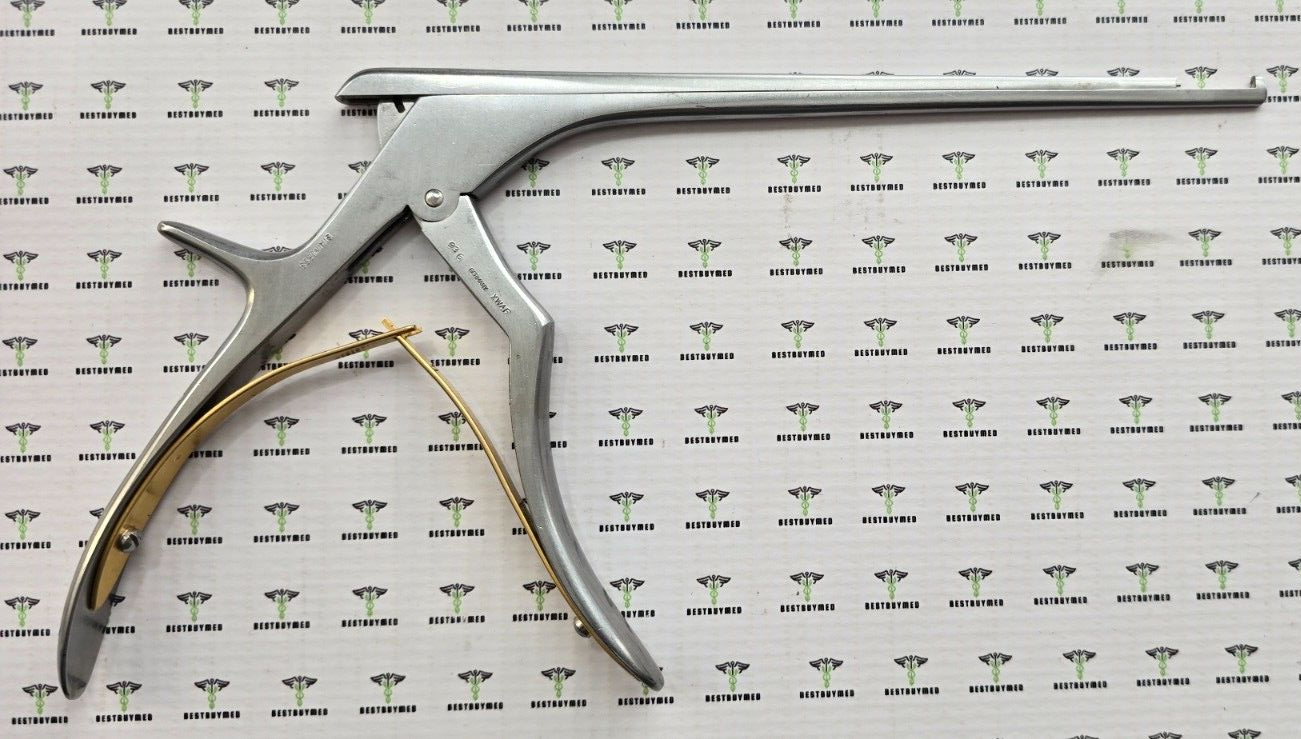 V.Mueller 4270-073 Spine Kerrison Hardy Sella Rongeurs 7" shaft 2mm 90* up Bite