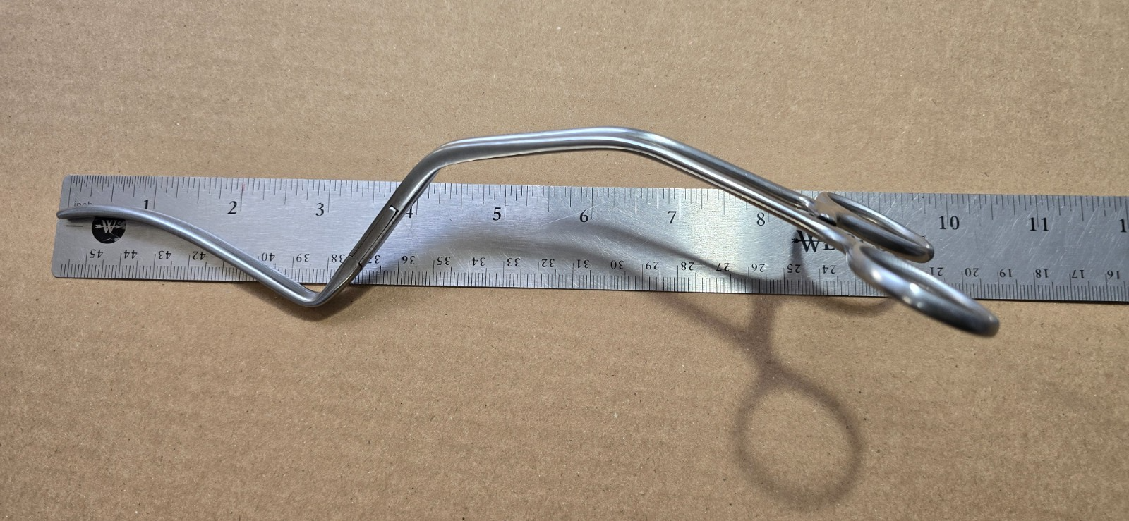 Pilling Surgical Debakey Aorta Clamp 9.5" Curved Shanks Angled Jaws
