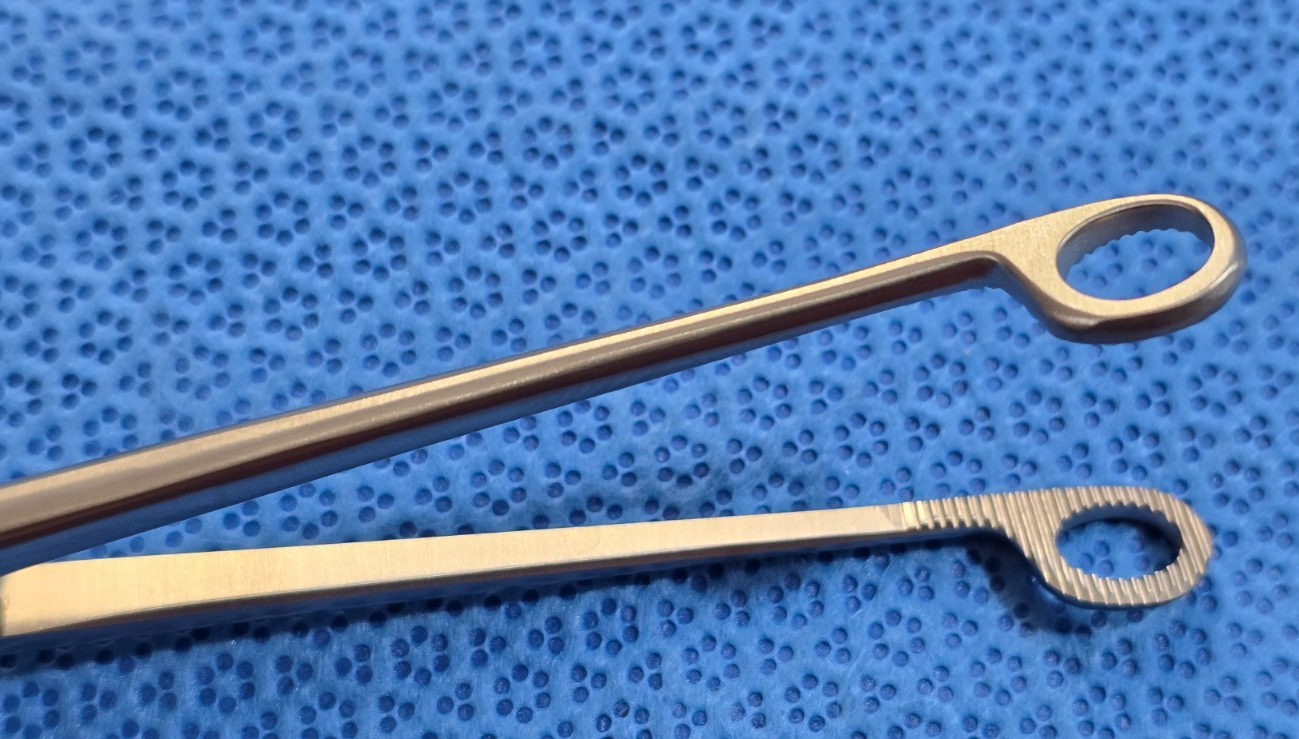 INTEGRA Jarit 175-120 Surgical MAGILL Forceps 9-3/4" Adult