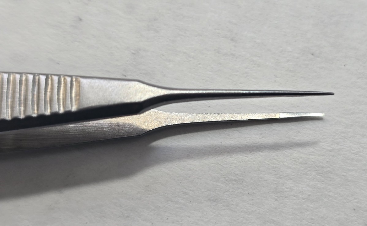Valleylab T06016 McPherson Bipolar Forceps 3.5" Straight with Bipolar Cable