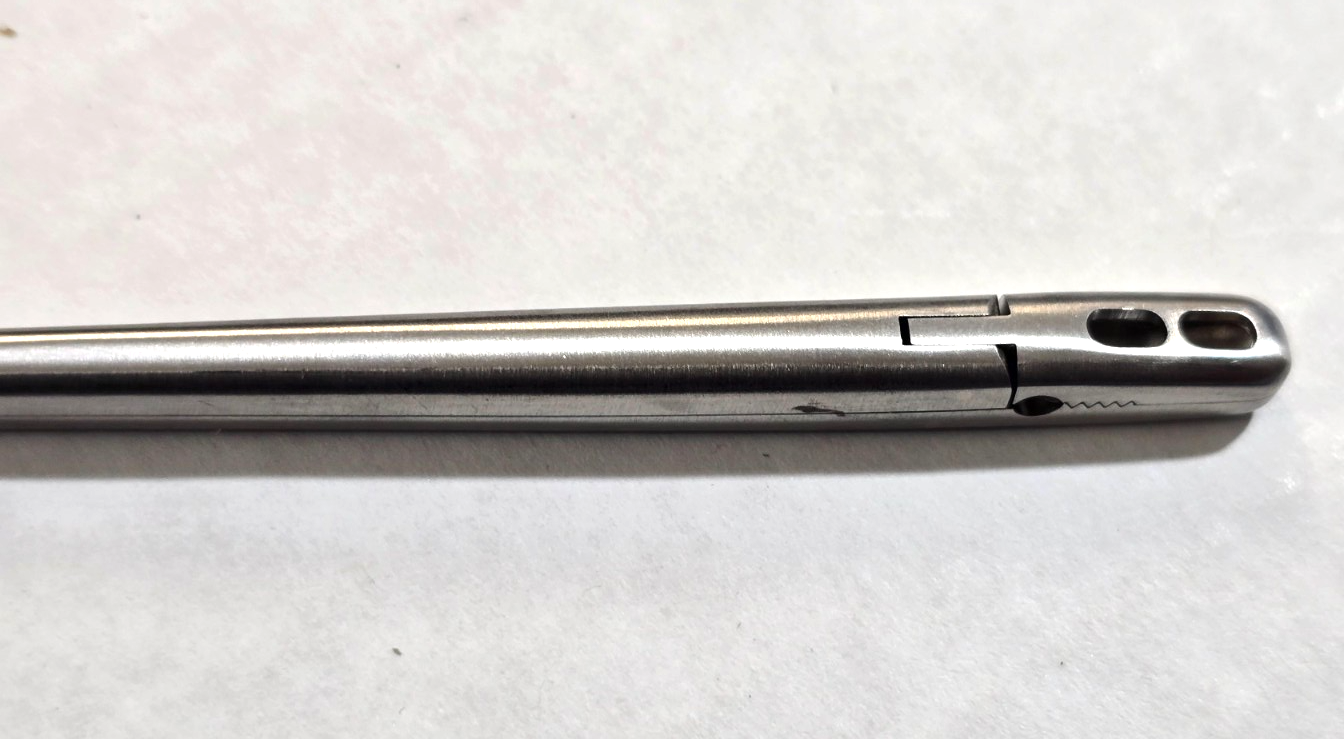AESCULAP FF 566R Surgical Orthopedic Casper Rongeur 6mm Shaft 7"