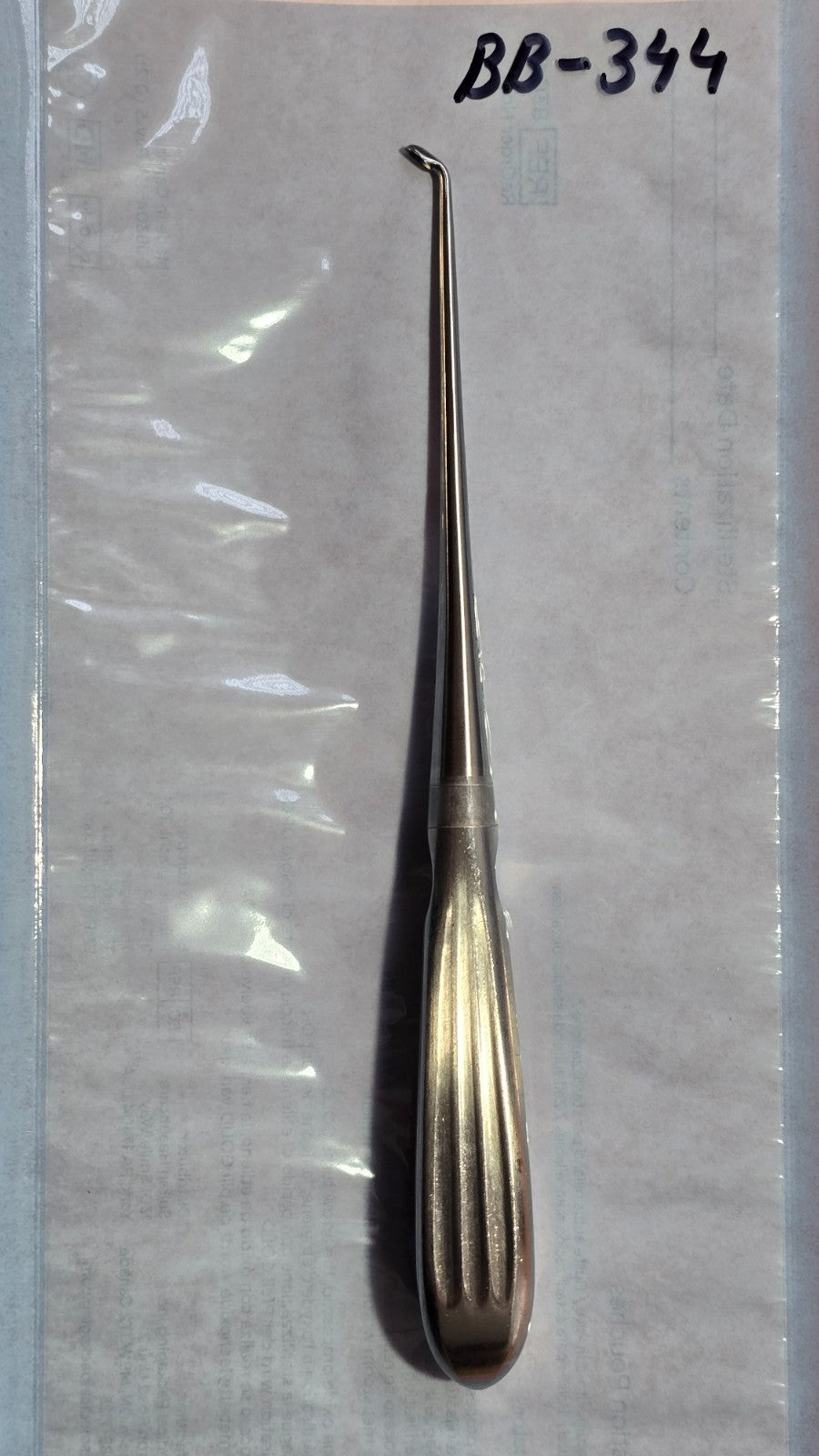 Ruggles RE0824 Neuro Orthopedic Curette Size 0 Angled