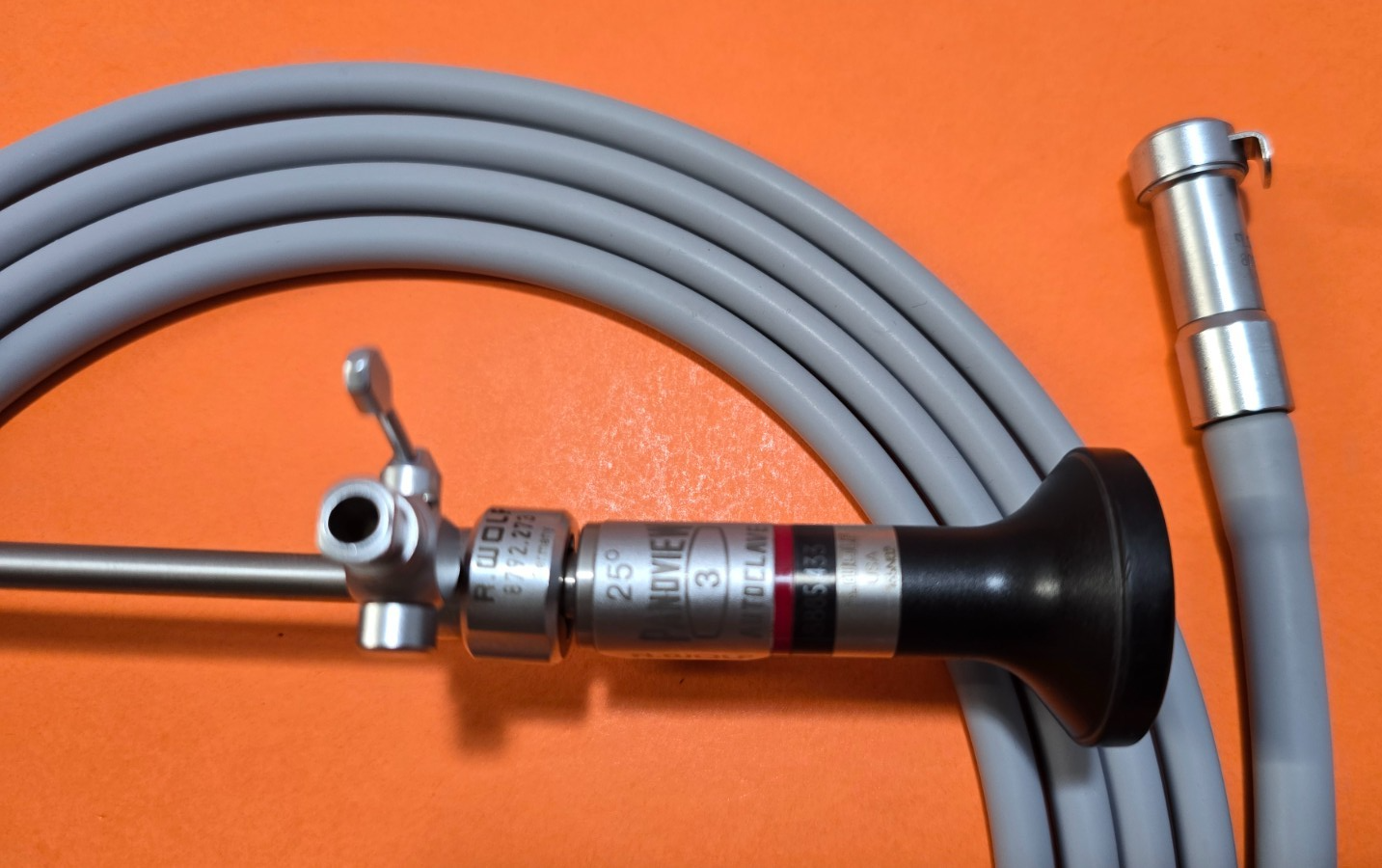 R.Wolf 8885.433 Arthroscope 4mm x 25* x17cm, Sheath & Fiber Optic Cable 8095.05