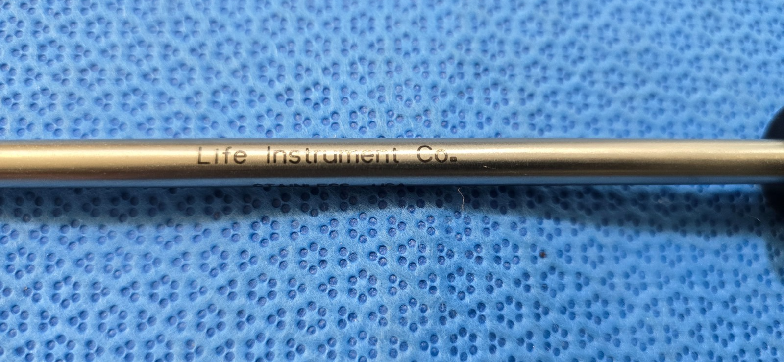 Life Instrument 753-1538-1 Surgical Orthopedic Long Chisel 15" Curved 3/8"