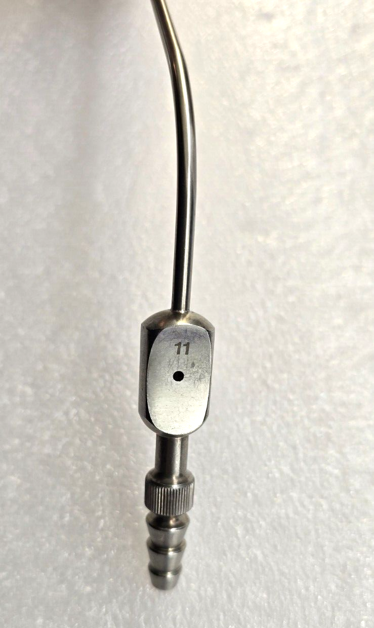 V.Mueller Surgical Frazier Suction Tube 11FR Angled Ref: NL1907