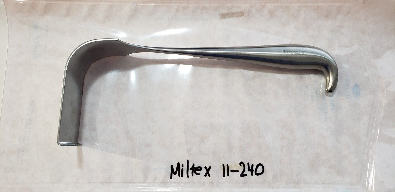 Miltex Premium 11-240 Surgical Meyerding Retractor 10" Large 2" Wide Blade