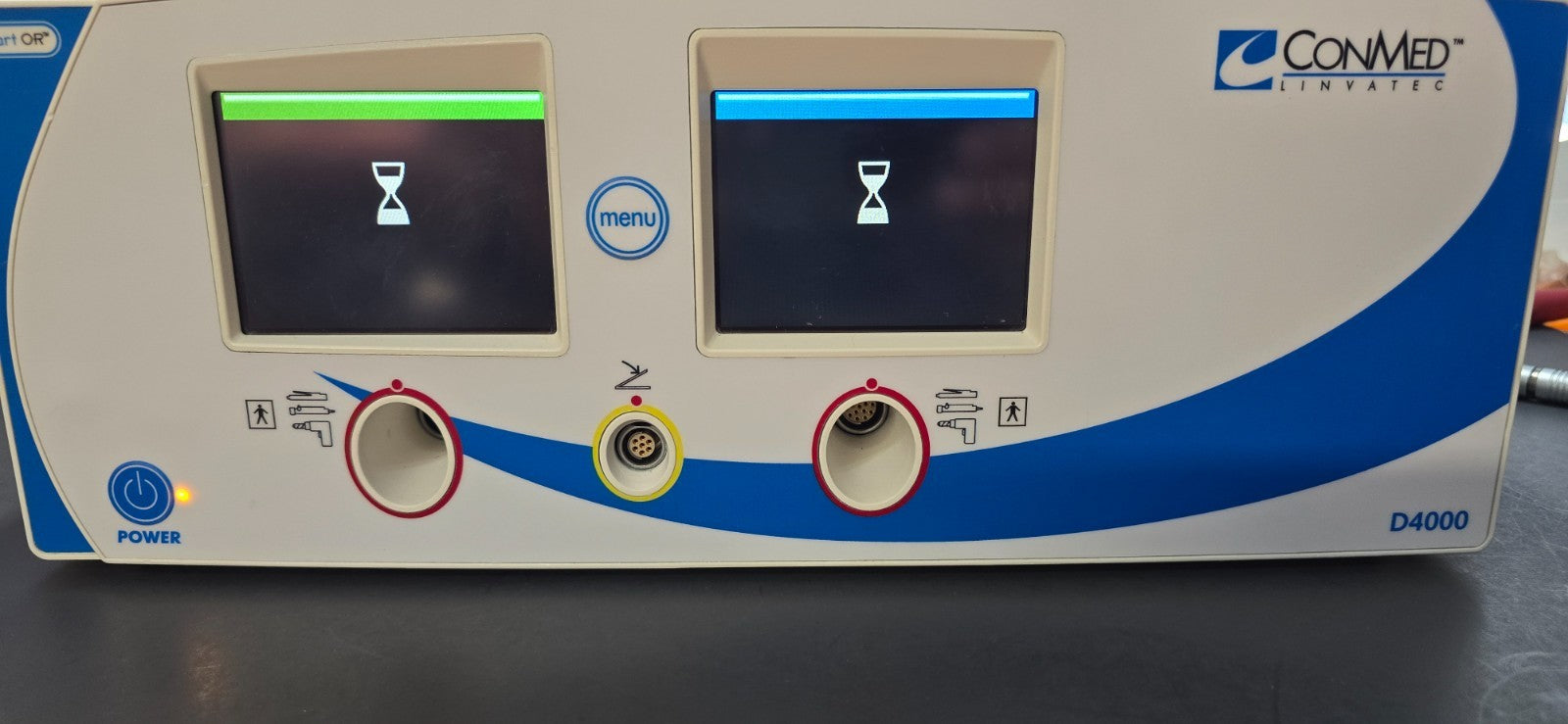 CONMED Linvatec D4000 Driver With MC9840 Handpiece & Foot Switch.