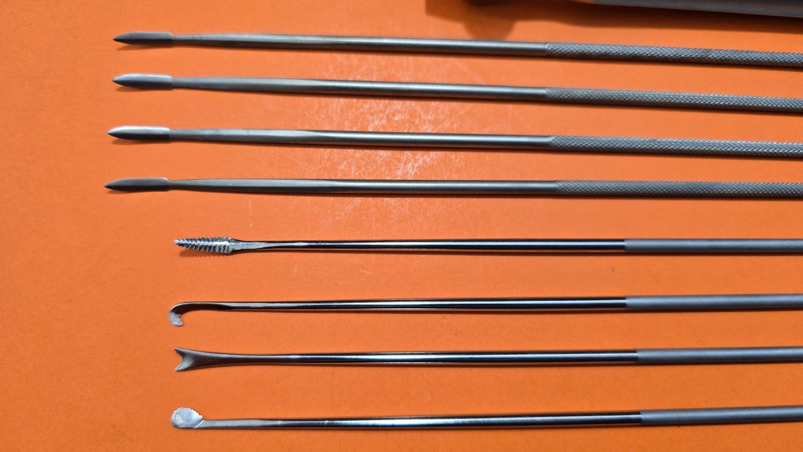 Stryker 233-70-1 Orthopedic Arthroscopy Instruments Set of 9 with tray
