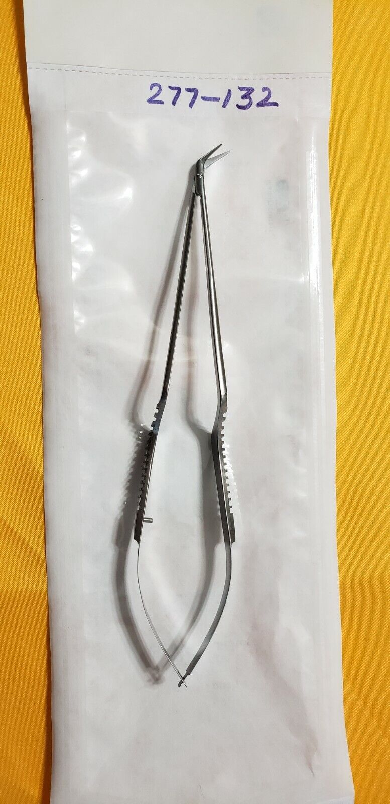 Jarit 277-132 Surgical Jacobson Scissors 7 1/4" Angled on the side 10mm Blade
