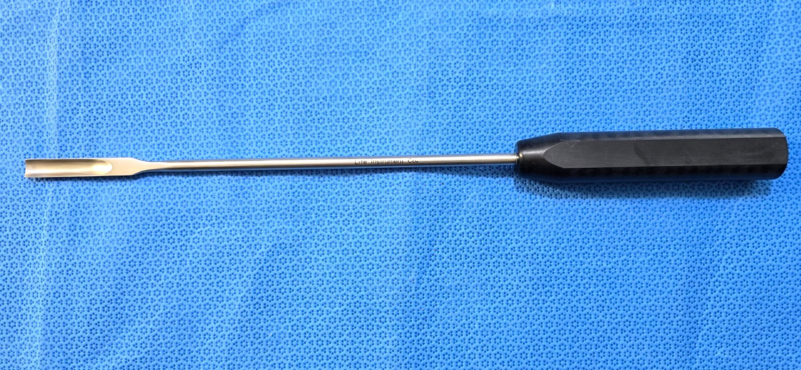 Life Instrument 753-1538-1 Surgical Orthopedic Long Chisel 15" Curved 3/8"
