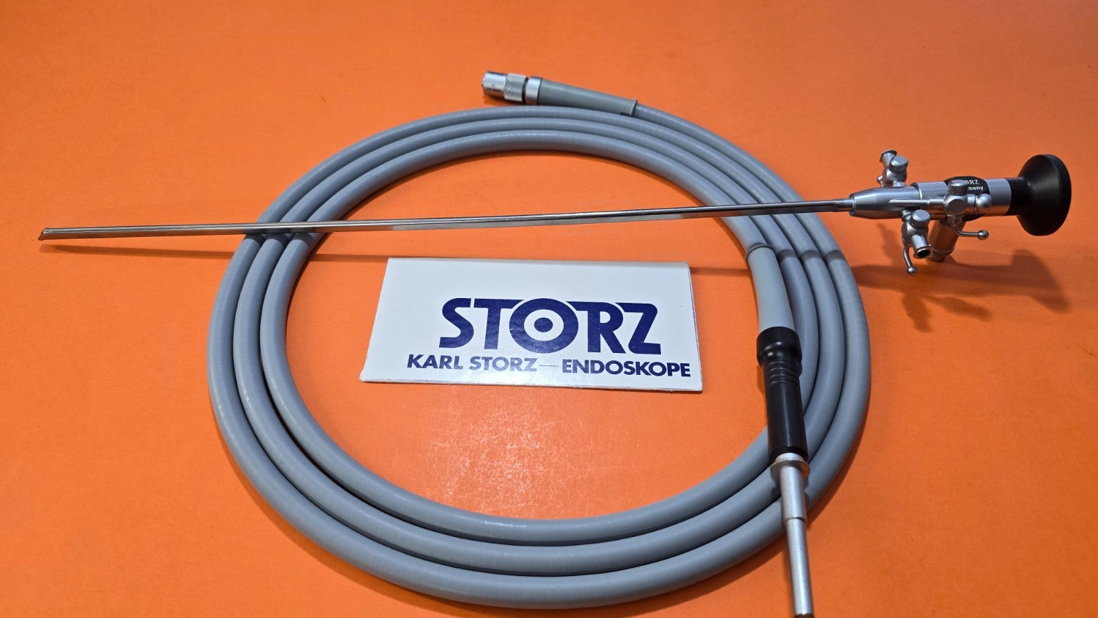 Karl Storz 27022AA Telescope 2.7mm x 6* x 36 cm, Sheath 27022BN, 495NCS Cable