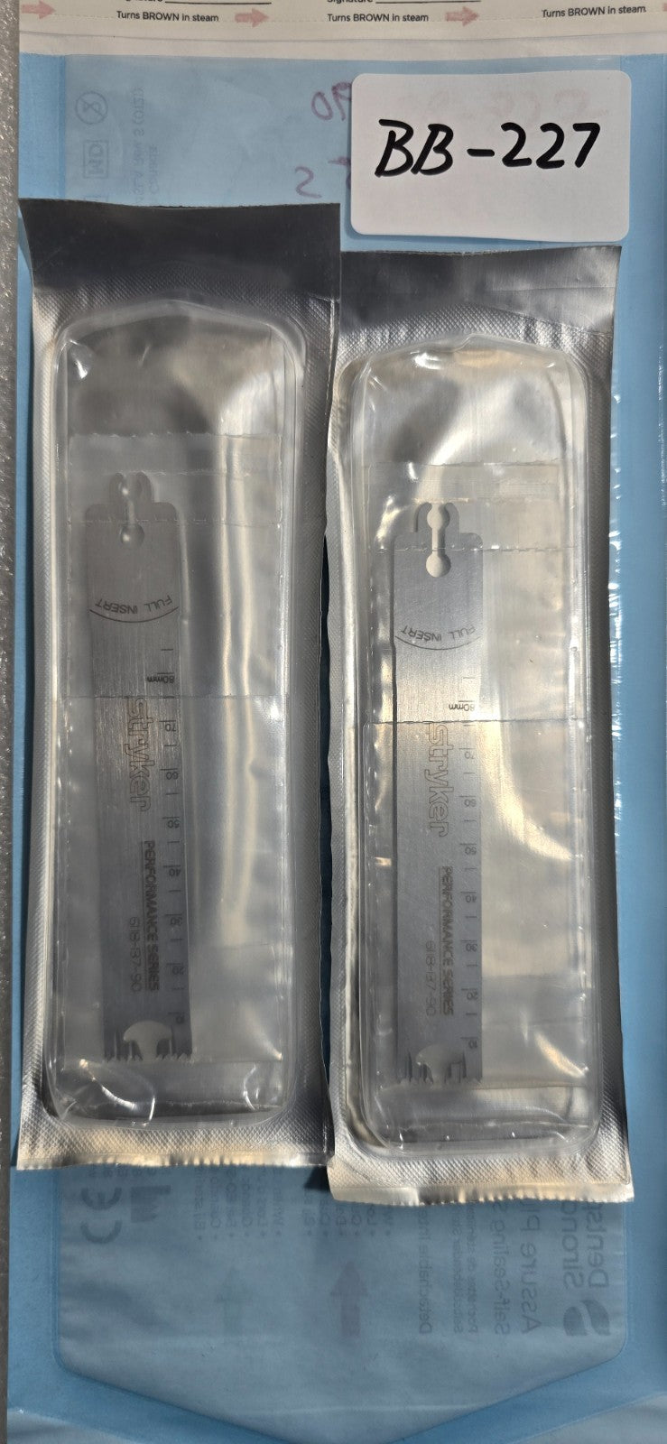Stryker Performance Series Orthopedic Sagittal Blade Attachment