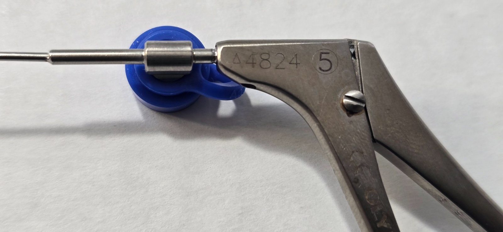 OLYMPUS A4824 Laparoscopic 5Fr Biopsy Forceps Double Action Jaw,