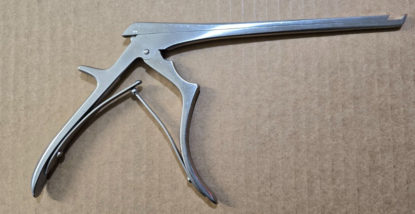 Codman Surgical Kerrison Rongeur 5mm 40 Degree 7" Shaft W- Drainage Holes