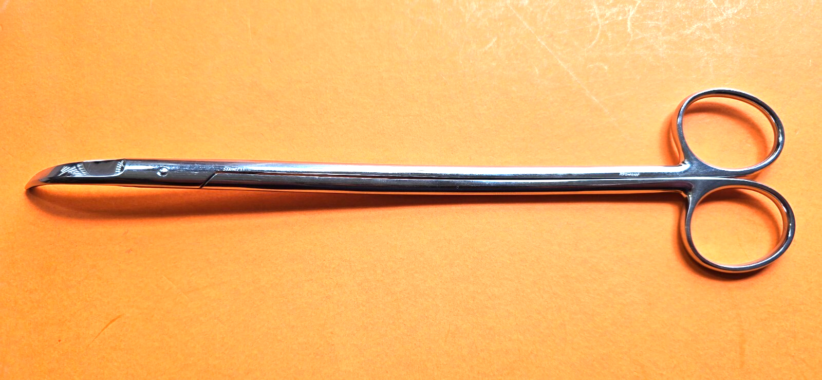 V.Mueller Surgical Satinsky Vascular Scissors 9 1/2" Curved Shanks & Curved Tips
