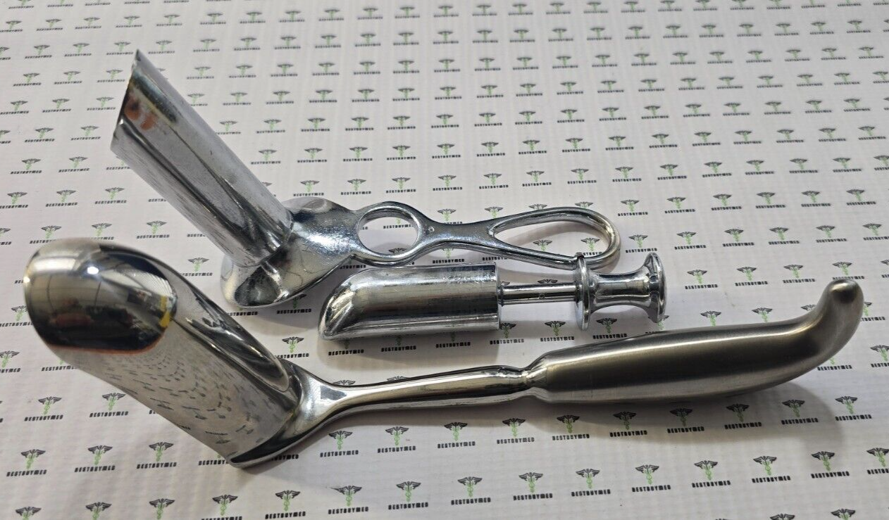 PILLING Surgical Hirschman Anoscope with Hill Ferguson Rectal Retractor Medium