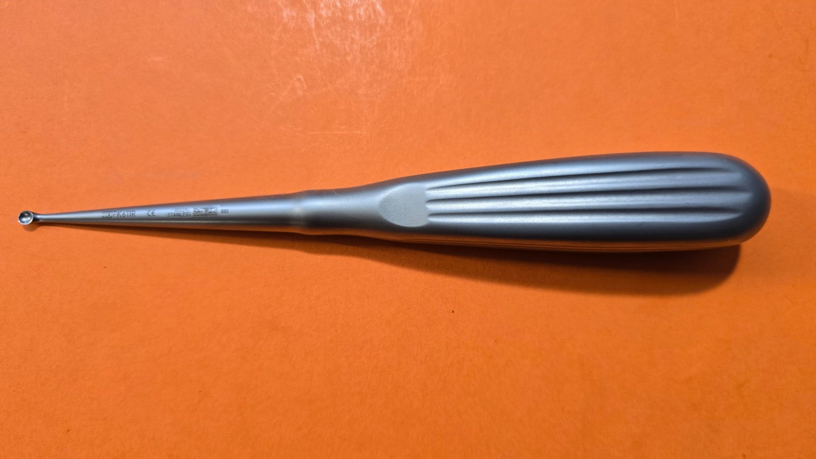 Aesculap FK611R Neuro Orthopedic Curette Size 000 Round Cup