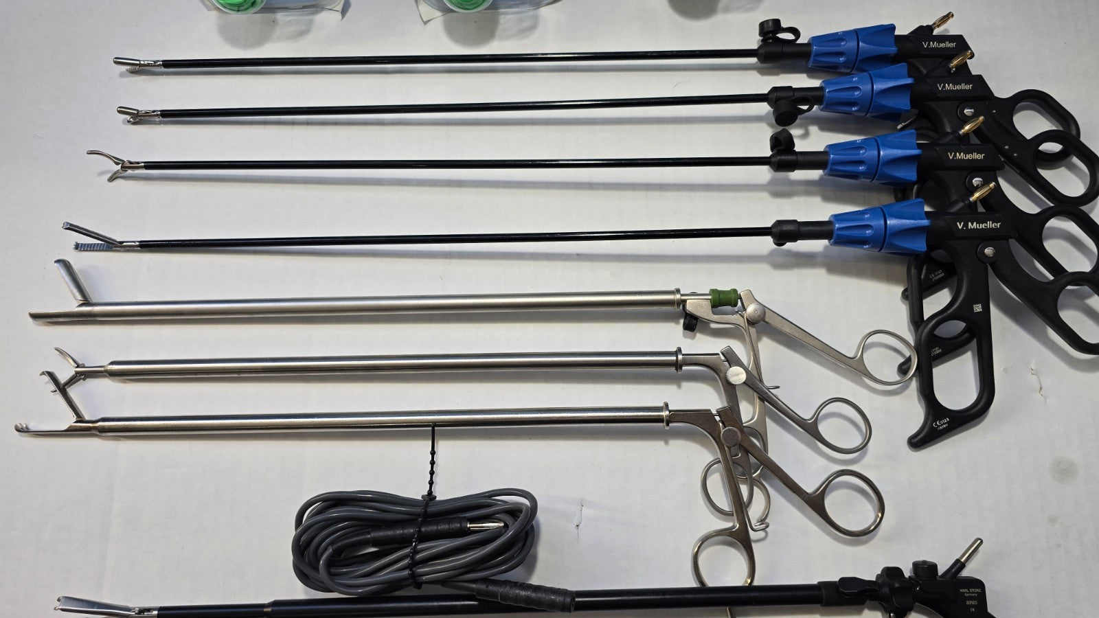 Karl Storz /Jarit / V.Mueller Laparoscopic Instrument 5mmx35cm Set of 11