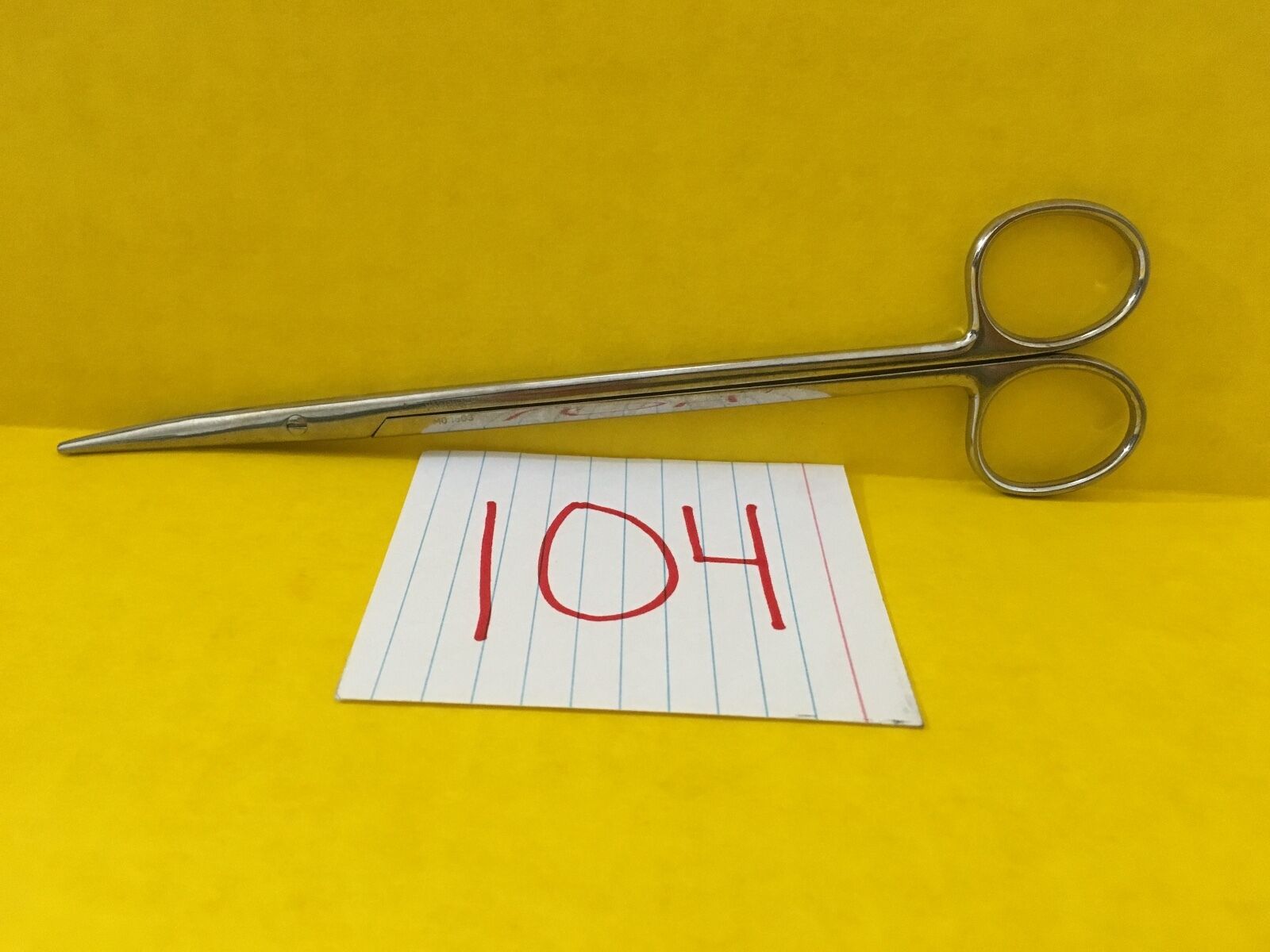 V. Mueller Surgical Metzenbaum Dissecting Scissor, Curved, Blunt REF: MO1603