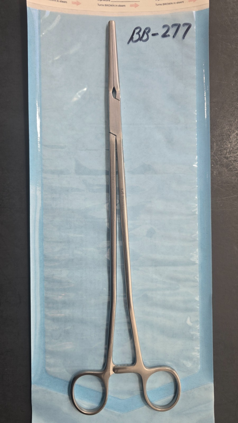 ZSI Cooper Surgical Zeppelin Hysterectomy Clamps 12" Straight