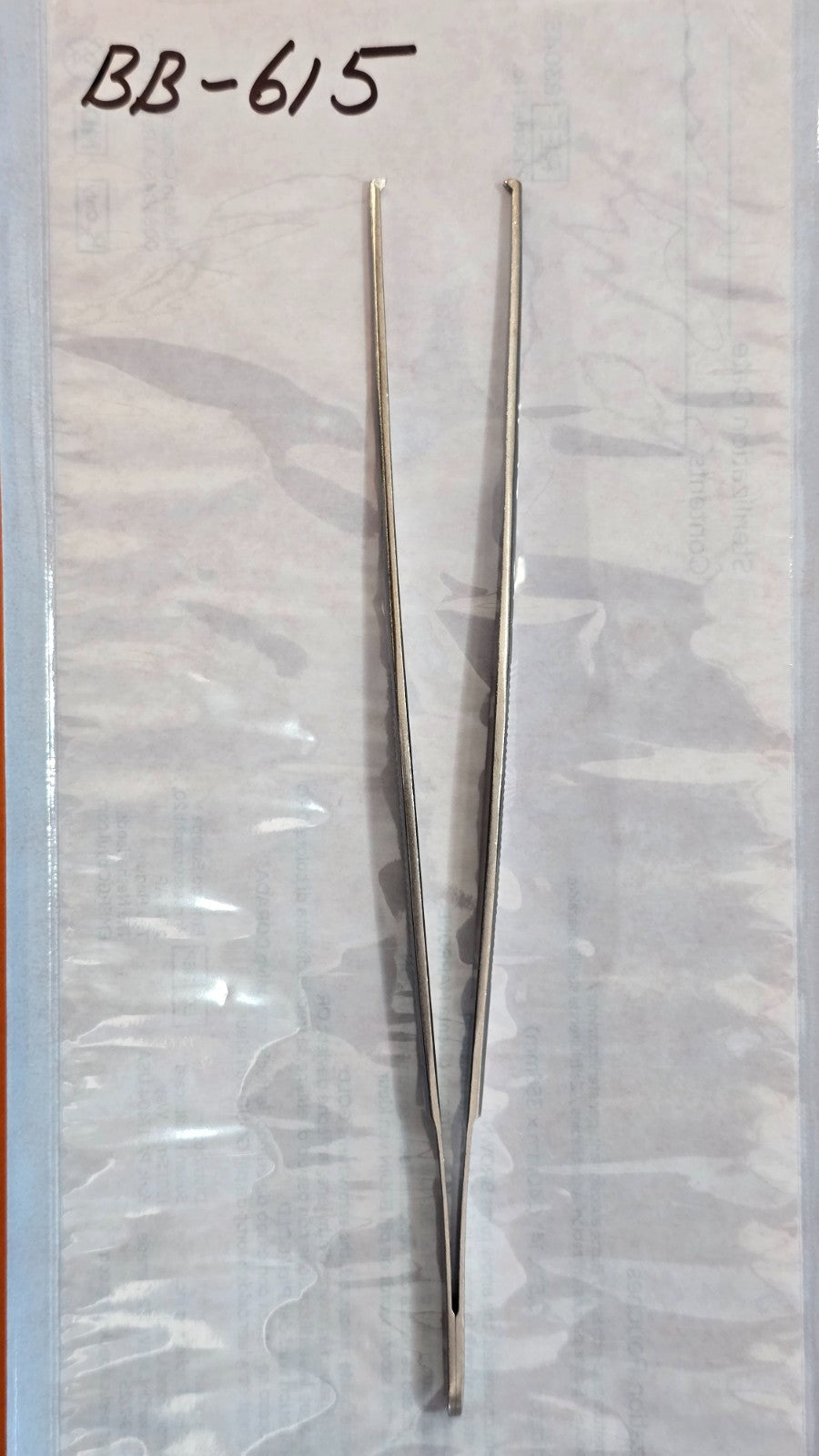 Aesculap BD 561R Surgical Thumb Tissue Forceps 7 7/8" 1x2 teeth