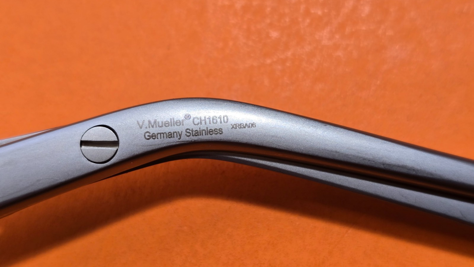 V.Mueller CH 1610 Surgical Lovelace Forceps 8" Jaws 1" wide