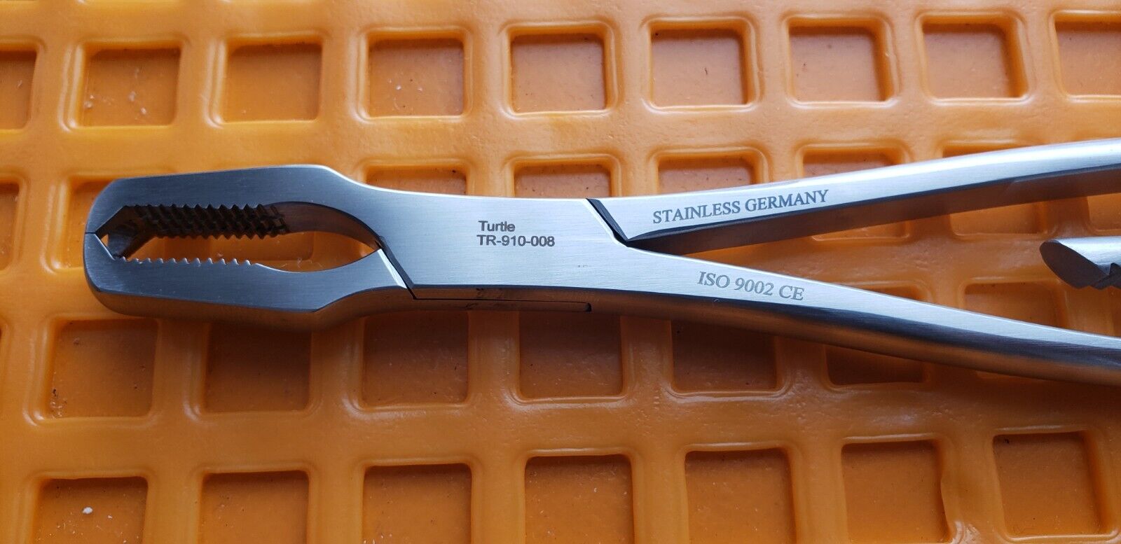 Turtle Surgical Orthopedic KERN Bone Holding Forceps 8.5" W- Ratchet