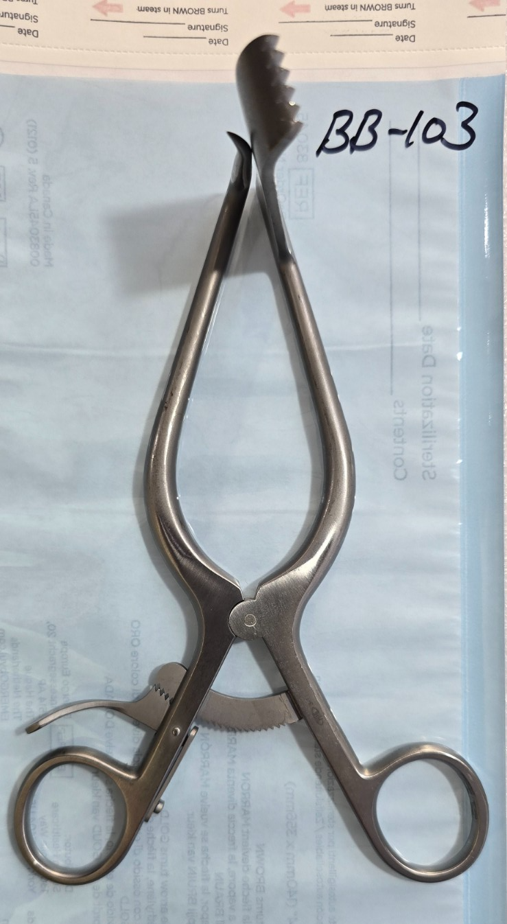RUGGLES Surgical Micro Discectomy Retractor 6" Left 60x20mm Ref: RN2709