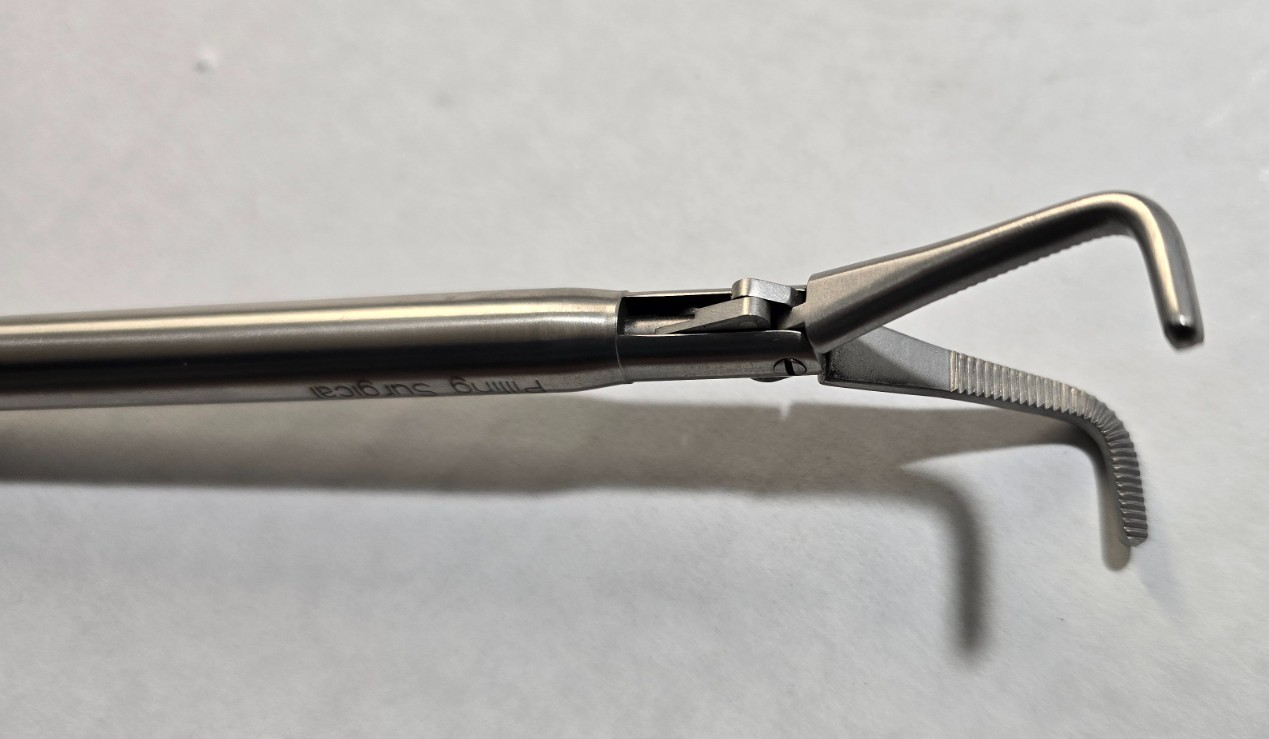 Pilling Surgical Landreneau Mixter Forceps Curved 30cm Ref: 291290A