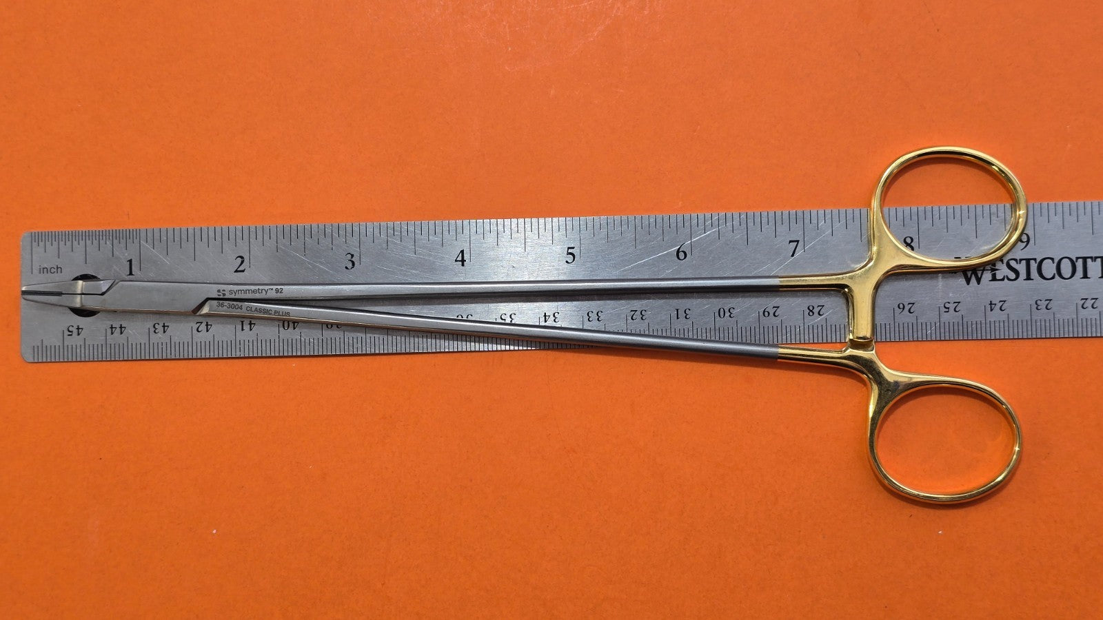 Symmetry Surgical TC Ryder Needle Holder, 9" REF: 36-3004