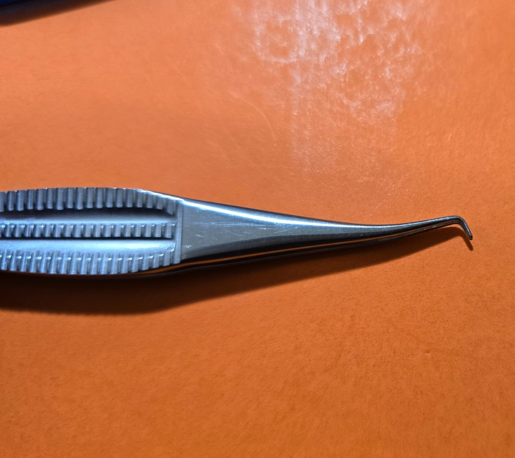 Karl Storz S2050-15 Surgical Coaptation Bipolar Forceps 4" with Bipolar Cable