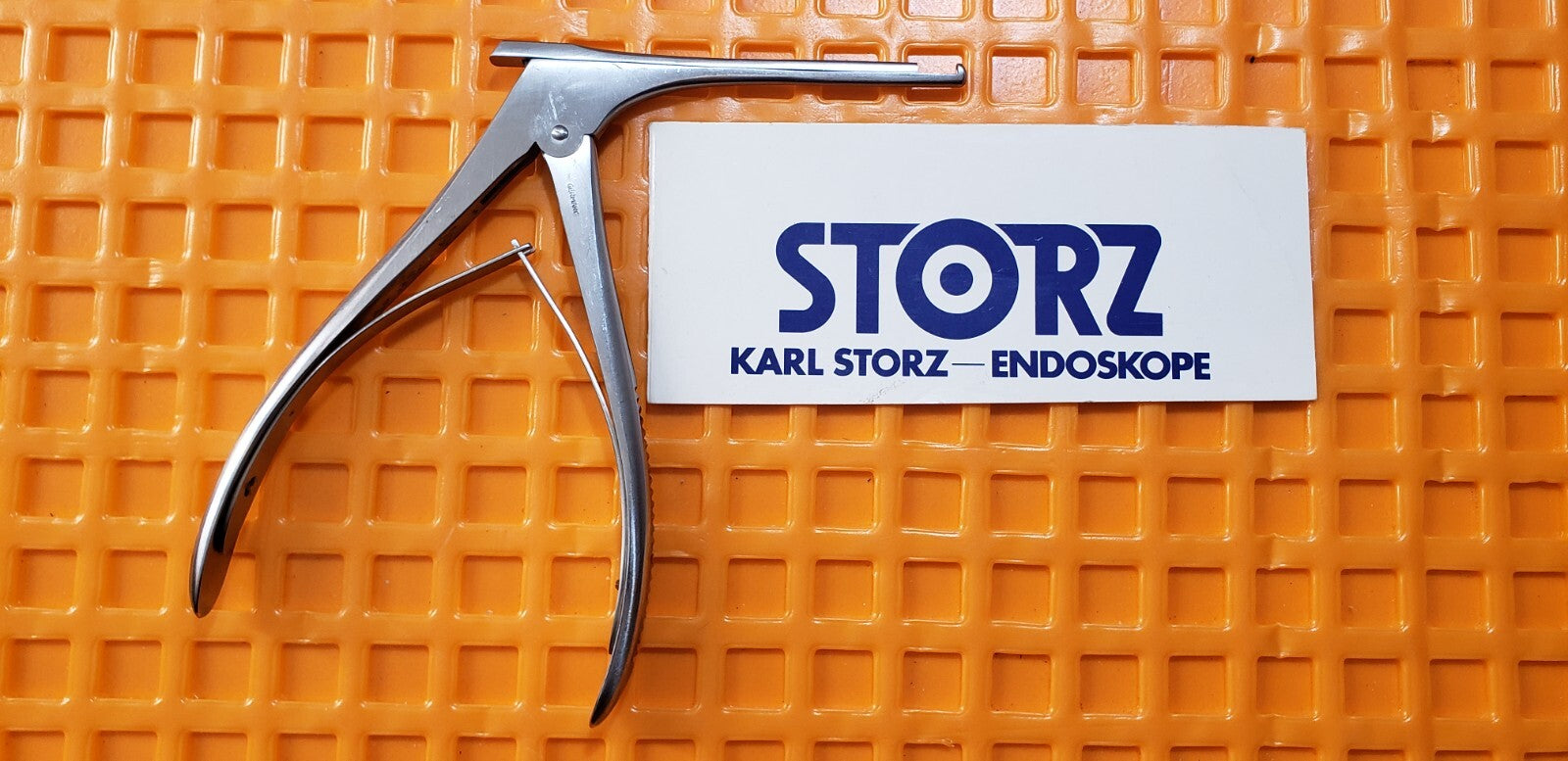 Karl Storz N3380 Surgical ENT Morgenstein-Kerrison Rongeurs 3mm x 90 Degree