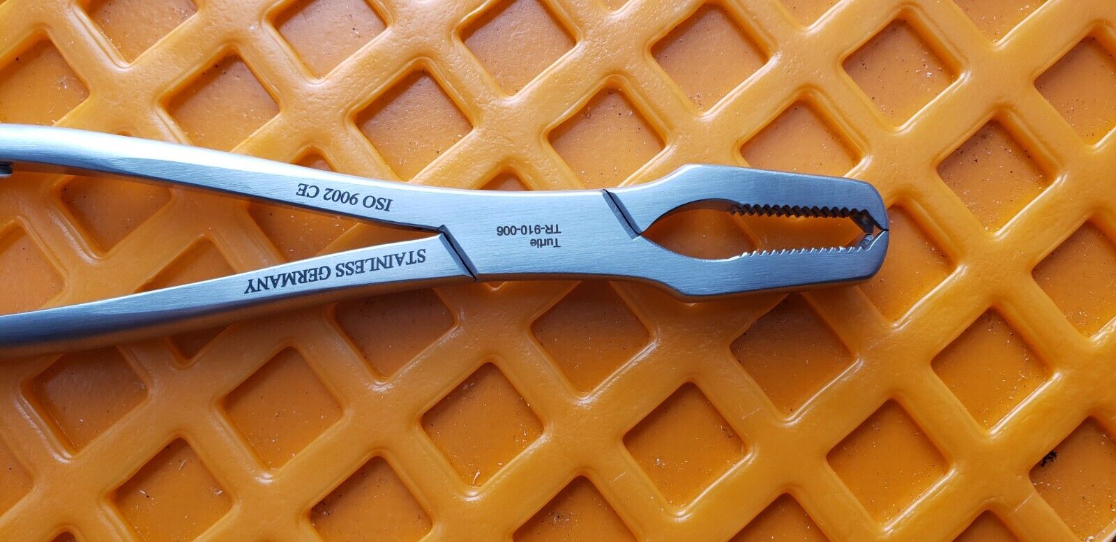 Turtle Orthopedic Pediatric KERN Bone Holding Forceps 6.5" W- Ratchet